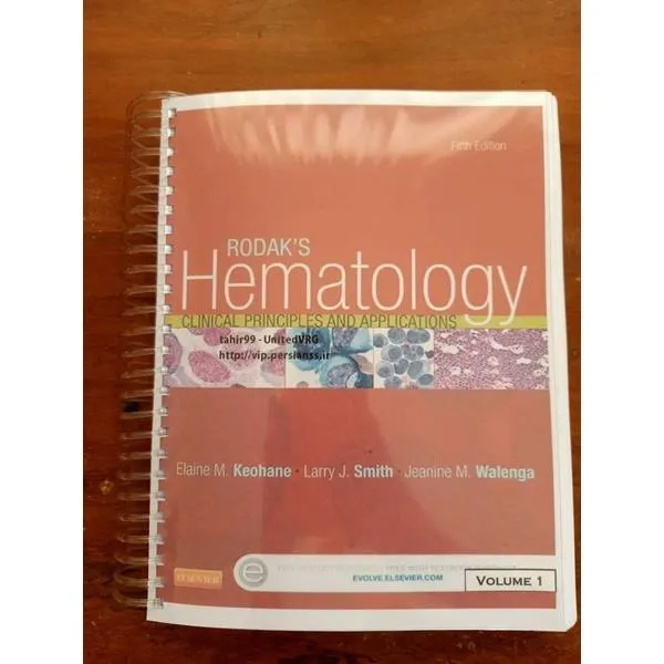 Rodak's Hematology Clinical Principle and Applications 6th and 5th