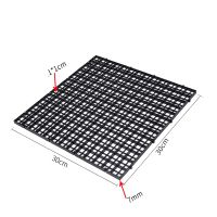 Fish tank cover anti jump net cover isolation plastic acrylic grid plate turtle tank top cover bracket accessories