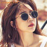 Gafas De Sol Mujer OPPEL หรูหราสีดำแว่นกันแดดทรงกลมดีไซเนอร์แบรนด์ย้อนยุค UV400แว่นตากันแดดโลหะหญิง