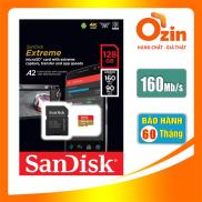 Thẻ nhớ Micro SD Sandisk Extreme A2 128GB 4K 160MB s