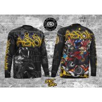 2023 design Yamaha Aerox V2 Full Sublimation Motorcycle Long-sleeved Shirt，Can be customization