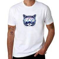 New Cat ski goggles skiing T-Shirt sports fan t-shirts Short sleeve tee mens vintage t shirts 4XL 5XL 6XL