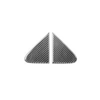 、‘】【’ For Toyota Corolla 2006-2012 Outside Carbon Fiber Window Pillar A Front Door Triangle Cover Trim