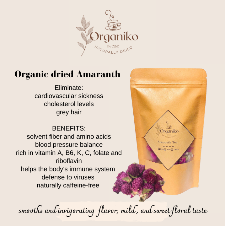 Amaranth Flower Tea 25g 50g 100g Lazada PH