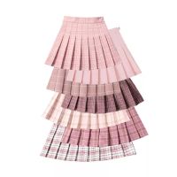 【CC】✷  Pleated Skirts Waist Female Skirt Ladies Preppy