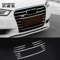 แถบตัวคลุม Grille Trim อากาศด้านหน้าสำหรับรถ Audi A3 8V รถเก๋งแถบสแตนเลสลมภายนอกรับประกันสไตล์ใหม่