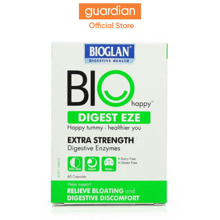 Bioglan Digest Eze Digestive Enzymes, 40 Capsules Lazada Singapore