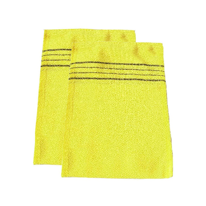 1 X Korean Italy Asian Exfoliating Bath Washcloth Body Scrub Shower Soft Towels 