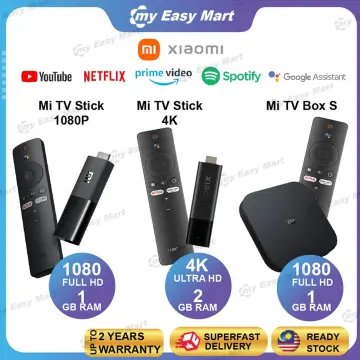 Global Version Xiaomi Mi TV Box 2nd Gen/TV stick 4K Ultra HD Google TV 2GB