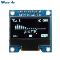 【♘COD Free Cas♘】 mxizg 0.96นิ้ว6pin Iic I2c Oled สีขาวโมดูลจอแสดงผลชนิด Lcd 12864อินเทอร์เฟซ Spi 0.96 "ไดรฟ์ Ssd136สำหรับ Arduino Raspberry Pi Smt32