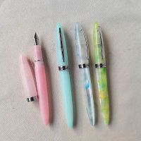 New Kaigelu 222 Celluloid Green Fountain Pen Beautiful Patterns Iridium EF/F/M Nib Pen Writing Office Business Ink Gift Pen  Pens