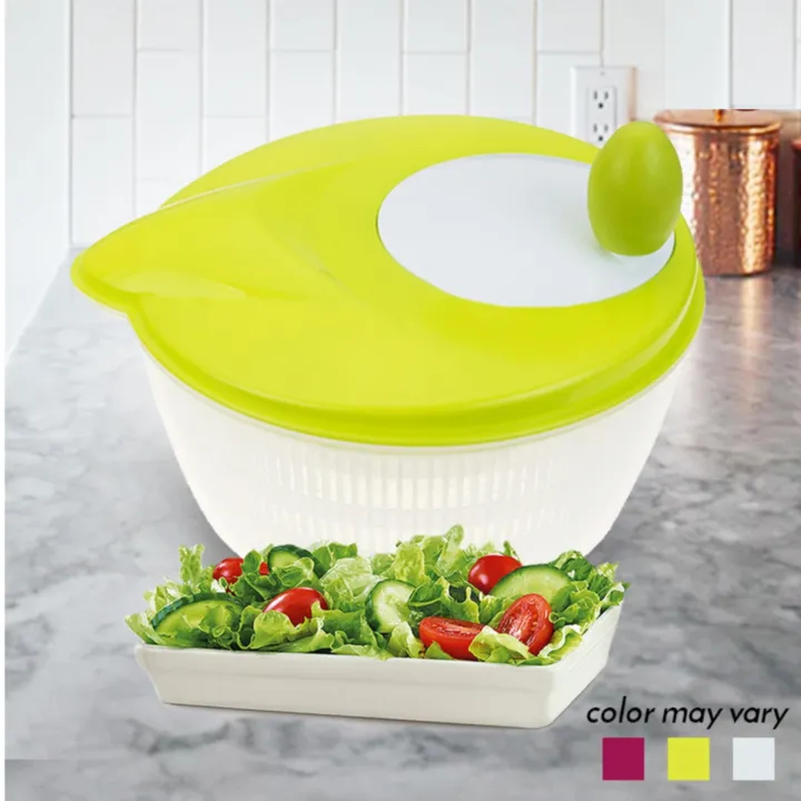 BALAYMI Salad Spinner Colander Serving Bowl Container Mixing Mixer Bowl