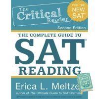 Right now ! หนังสือภาษาอังกฤษ The Critical Reader : The Complete Guide to SAT Reading by Erica L. Meltzer พร้อมส่ง