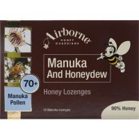 Airborne Manuka and Honeydew Honey Lozenges แอร์บอร์น มานูก้า แอนด์ ฮันนี่ดิว ฮันนี่ โลเซนเกส 45g.