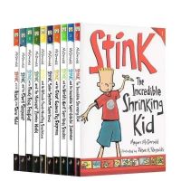 10เล่มชุด Stink Series Little Judy Moody Children S Enlightening English Picture Book Comic Storybook For Kids