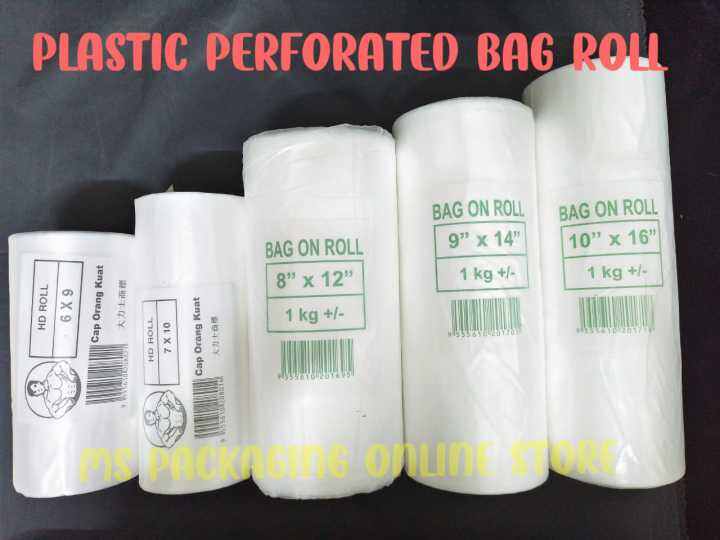Food packaging plastic bag roll ( 500g 1kg ) Plastic Bag Roll