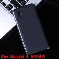 【hot selling】เคสโทรศัพท์ fundas ฝาหลังสำหรับ Alcatel 1 5033D 5.0 ​​"เคสสมาร์ทโฟน soft TPU เคลือบพุดดิ้งเจลซิลิโคนฝาครอบ funda