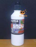 Suma Directly Snow จุดสีขาวเล็กๆ เหมือนหิมะปกคลุม ราอาการปลา นิ่งไม่มีแรง ว่ายน้ำ ไม่กินอาหาร หรือ กินน้อย เป็นอาการติดเชื้อ ฝาดำ 60ml.