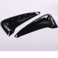 2Pcsset ABS Car Front Fender Side Air Vent Cover Trim Car-styling For BMW X Series X5 F15 X5M F85 Shark Gills Side Vent Sticker