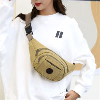 Spot parcel post2022 New Canvas Waist Bag Unisex Multifunctional Checkout Bag Collect Money Business Bag Outdoor Sports Small Bag