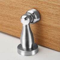 2/3pcs Magnetic Door Stop Stainless Steel Magnetic Door Stopper Holder with Hidden Screw for Wall or Floor Mount Hardware Tool Door Hardware Locks