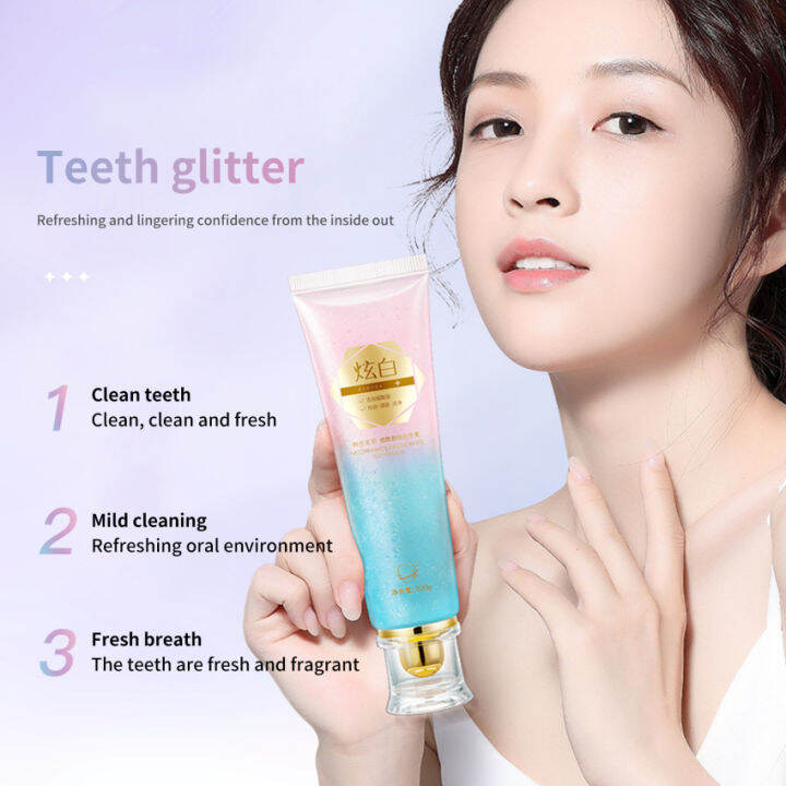 Nicotinamide Antibacterial Whitening Toothpaste, Yellowing Removing