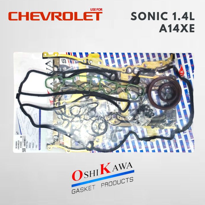 ปะเก็นชุดใหญ่-ปะเก็นฝาสูบ-ประเก็น-ฝาสูบ-chevrolet-sonic-1-4l-a14xer-93168201-เชฟโรเลต-โซนิค-1-4-ราคาถูก-ประเก็น-โอชิกาวา-แท้-100-มาตรฐาน-japan-ประเก็นชุดใหญ่