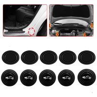 ☇♂ 10pcs Car Door Anti-shock Pad Sticker Door Protection Silicone Pad Sound Insulation Shock Absorber Buffer Gasket Car Accessories