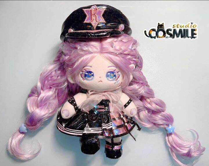 cosmile-shining-nikki-kpop-star-girl-group-idol-pink-stuffed-plushie-toy-20cm-plush-doll-body-clothes-christmas-gift-sa