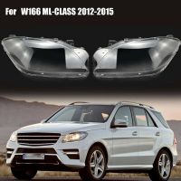 Left Side Front Headlight Cover For Mercedes-Benz ML-Class W166 12-15 Accessories Replace Lens Head Light Lamp Shell Lampshade