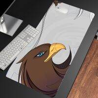 Art Dragon Game Accessories Eagle Mouse Pad Lockside Study Table Mat พรมปูพื้น 900x300 ยางรองพื้นขนาดใหญ่ แผ่นรองเมาส์ Anime