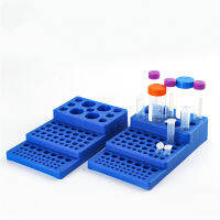 1Pcs Lab Plasticapezoidal Multi-Purpose Centrifuge Tube Holder, Multi-Layer Freezing Tube Rack