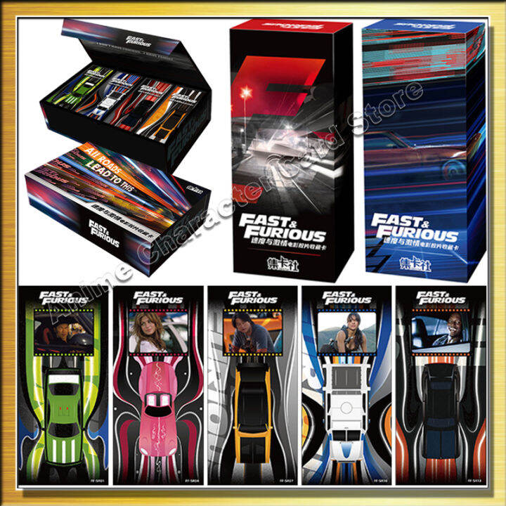 original-fast-amp-furious-card-ภาพยนตร์ภาพยนตร์-series-collection-ของขวัญ-fast-and-the-furious-cards-limited-edition-heavyweight-toy