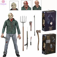 TEQIN new Friday Jason Voorhees Action Figure Horrible Movie 3d Model Doll Toy Ornaments For Fans Collection