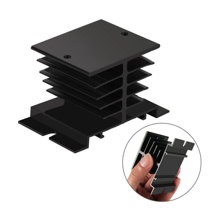 solid-state-relay-heat-sink-3pcs-aluminum-heatsink-pid-temperature-controller-heat-sink-for-solid-state-relay-and-ssr-radiator-module-black-for-ssr-10-25-40a