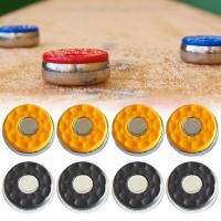 Dolity 8x Shuffleboard Pucks เปลี่ยนพื้นผิวด้านสำหรับเด็กและผู้ใหญ่58มม