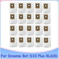 Dust Bags For Xiaomi Dreame Bot D10 Plus RLS3D Vacuum Cleaner Garbage Dust Bag Replacement Spare Parts