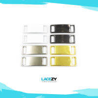 Dubrae โลหะแต่งเชือกรองเท้า สีพื้น [Lacezy]