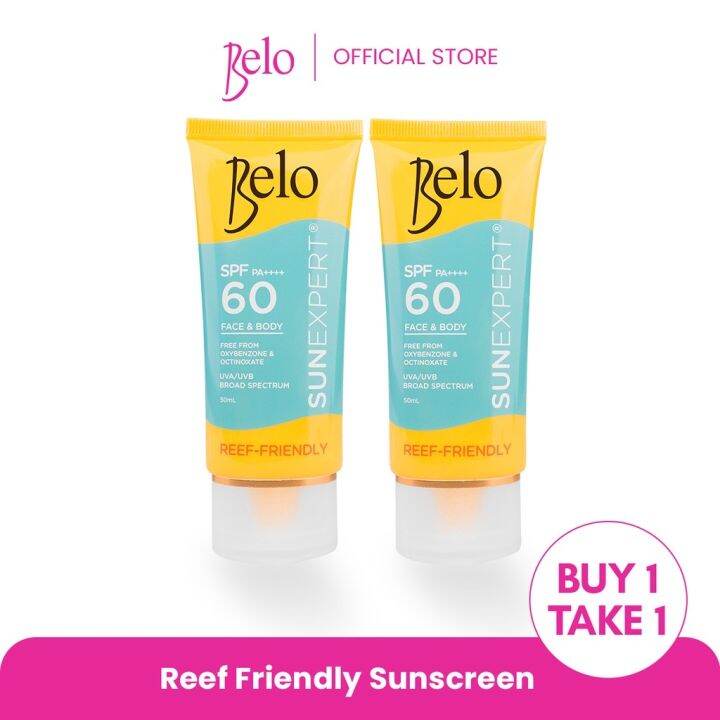 Belo Sun Expert Spf 50 Face and Body Sunscreen 50ml BUY 1 TAKE 1