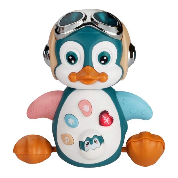 HAITAI dancing toys Dancing Walking Penguin Toys Musical Animal Toys ...