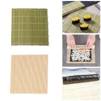 ◎☌❂ 27X27cm Sushi Tool Bamboo Rolling Mat DIY Onigiri Rice Roller Chicken Roll Hand Maker Kitchen Japanese Sushi Maker Tools