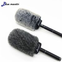 Deat Cat Fur Windscreen Furry Windshield Muff for Rode NTG1 NTG2 Microphone Wind Shield Protection Outdoor Interview Mic 14cm