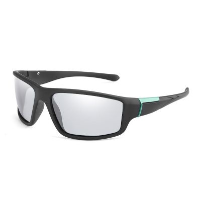 【CW】✌✠◕  2023 Glasses Men Photochromic Sunglasses Matte Goggles Color Changing Polarized Riding