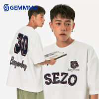 GEMMMA print T-shirt เสื้อโอเวอร์ไซส์ ใส่สบายๆ เสื้อยืดสีขาว oversize 2023 N0260