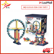 BỘ ĐỒ CHƠI XẾP HÌNH LEGO 520 CHI TIẾT - ĐỒ CHƠI THÔNG MINH TRẺ EM