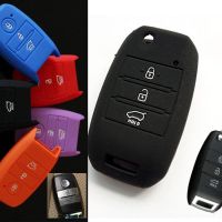 KLL Fit For Kia Optima 2016 Sportage 2014 2015 Sorento Soul 2013 Rio Forte Cerato Carens K3 K5 Silicone Key Cover Remote Fob Case