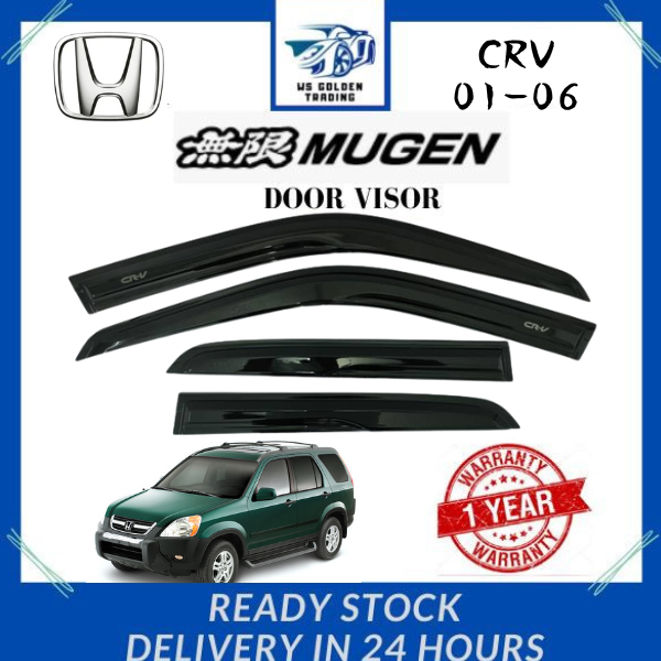 HONDA CRV 2001-2006 MUGEN DOOR VISOR AIR PRESS SUN VISOR PROTECTION ...