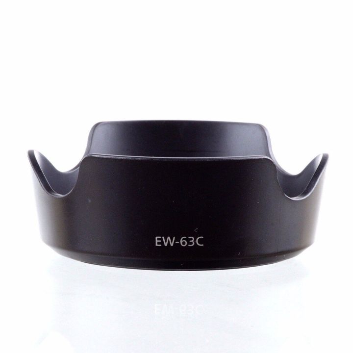 EW-63C EW63C ฮูดที่ครอบไฟรถยนต์58มม. ฟิลเตอร์สำหรับกล้องแคนนอน EF-S 18-55มม. F/3.5-5.6คือ STM 100D 700D กล้อง760D 750D