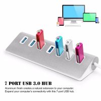 ☾ 2020 4/7 Port Aluminum Multi USB 3.0 USB 2.0 HUB High Speed USB Splitter Card Reader 5Gbps For PC Laptop Mac iMac MacBook Pro