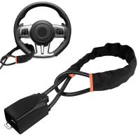 Steering Wheel Lock Security Anti Theft Handbag Lock Car with 2 Keys Security Locking Supplies Universal Fit Most Cars Vehicles